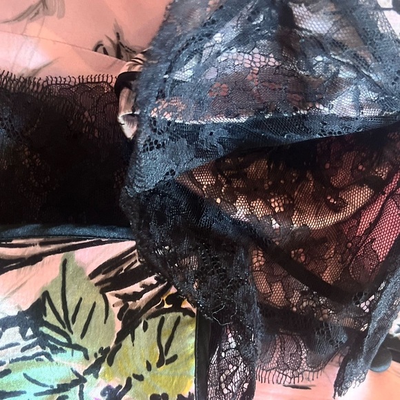 JS Collections Pink and Black Artistic Blazer - Picture 7 of 7